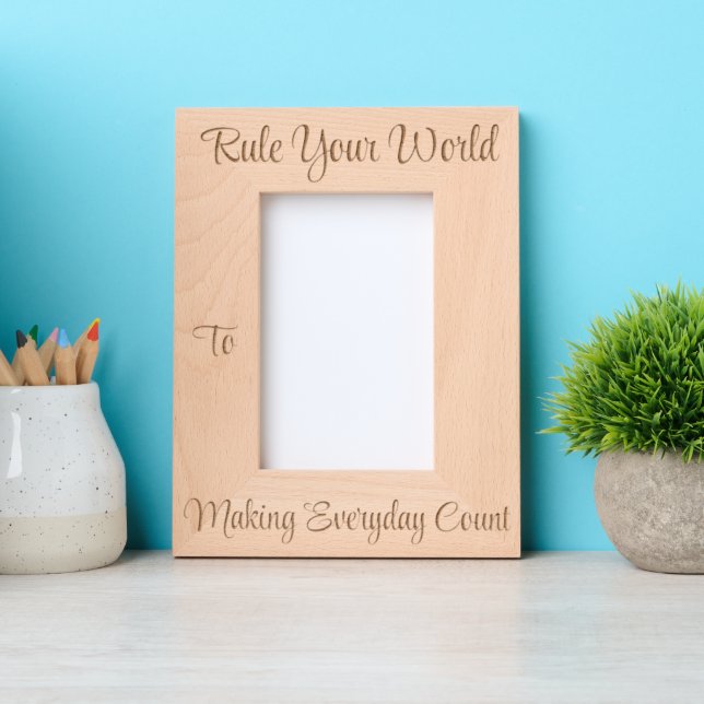 Elegant Modern Picture Frame | Custom Photos (Front)