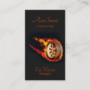 Elegant Modern Professional Automobile Business Card