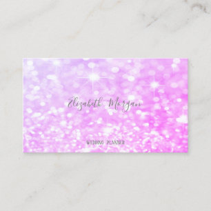 Elegant Modern Professional Bokeh Ombre Business Card