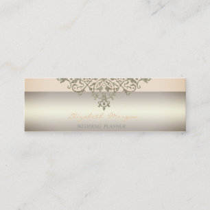 Elegant Modern Professional Charming,Lace Mini Business Card