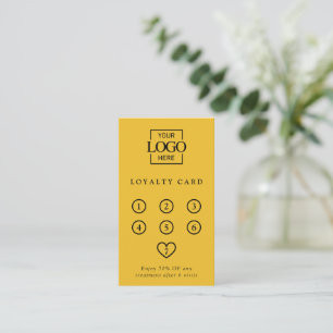 Elegant Modern Professional Company Logo Reward Loyalty Card