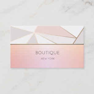 Elegant Modern Professional Geometric Business Card