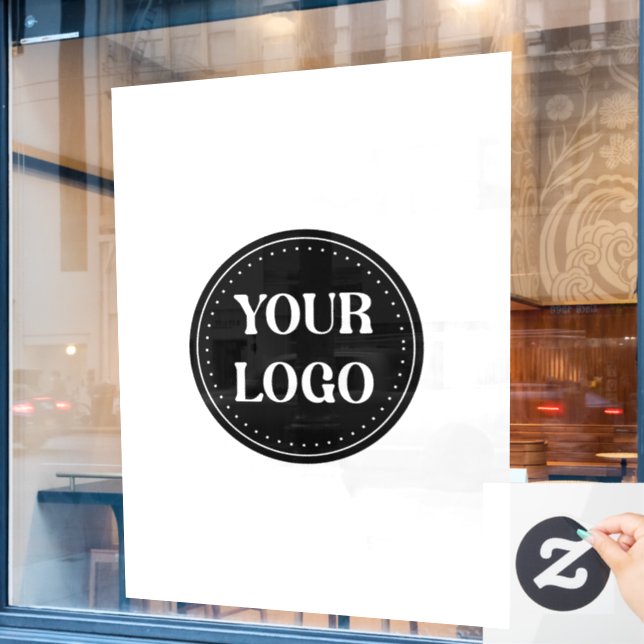 elegant, modern, refined, & editable.  (Cafe Window)