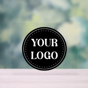 elegant, modern, refined, & editable. acrylic sign
