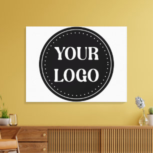 elegant, modern, refined, & editable. canvas print