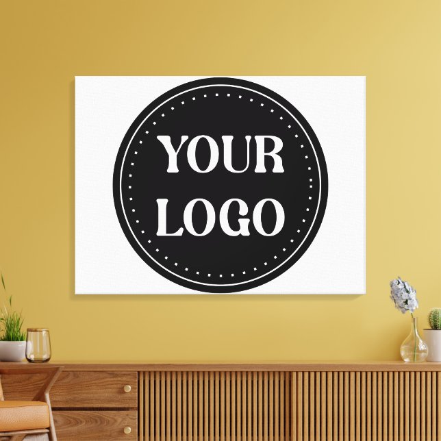 elegant, modern, refined, & editable.  canvas print (Insitu(LivingRoom))