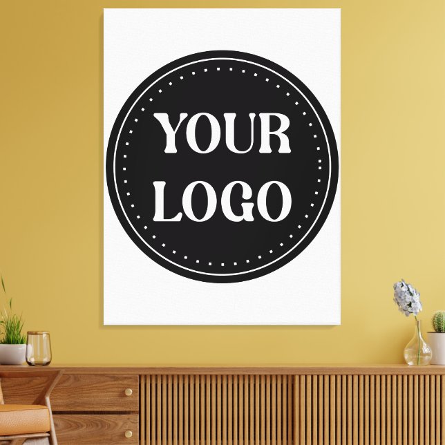elegant, modern, refined, & editable.  canvas print (Insitu(LivingRoom))