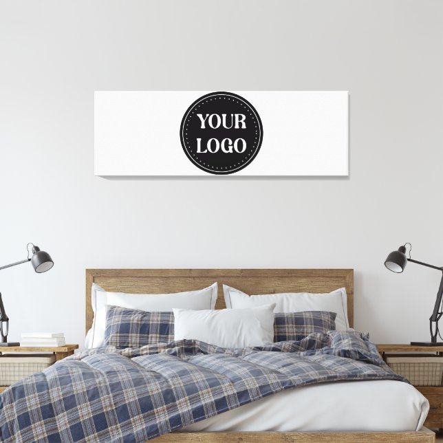 elegant, modern, refined, & editable.  canvas print (Insitu(Bedroom))
