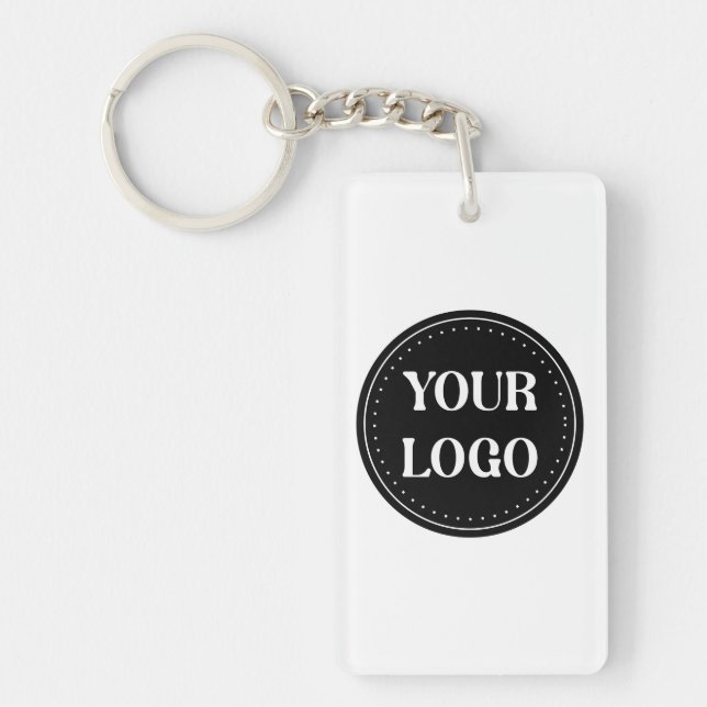 elegant, modern, refined, & editable.  key ring (Front)
