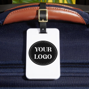 elegant, modern, refined, & editable. luggage tag
