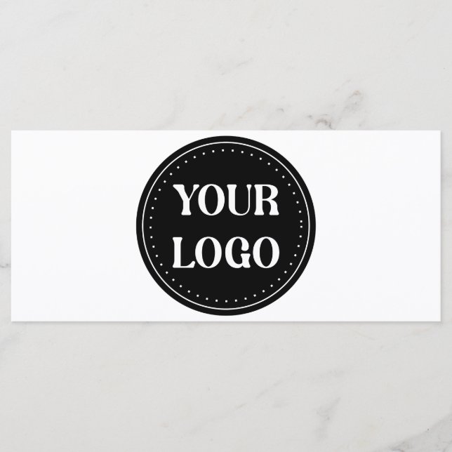 elegant, modern, refined, & editable.  menu (Front)