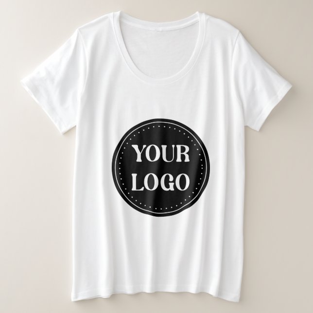 elegant, modern, refined, & editable.  plus size T-Shirt (Design Front)