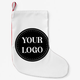 elegant, modern, refined, & editable.  small christmas stocking
