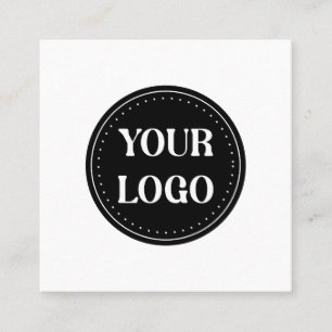 elegant, modern, refined, & editable.  square business card