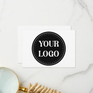 elegant, modern, refined, & editable. thank you card