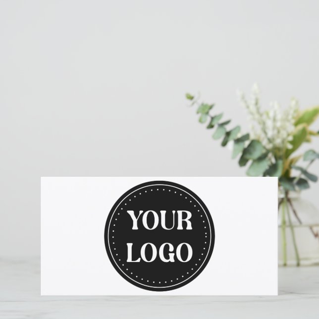 elegant, modern, refined, & editable.  thank you card (Standing Front)