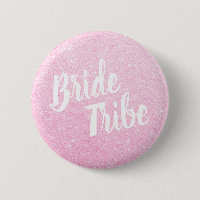 Elegant & modern rose gold glitter brides tribe