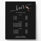 Elegant modern rose gold scissors services