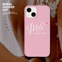 Elegant Modern Script Bride Future Mrs