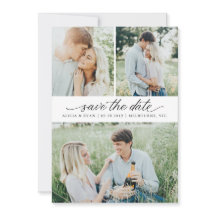 Elegant Modern Script Calligraphy Photo