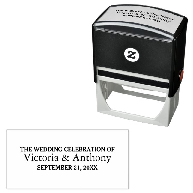Elegant & Modern Self-inking Stamp (In Situ)