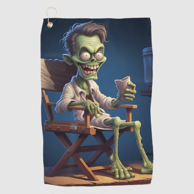 Elegant Modern Simple Custom Add Your Own photo Golf Towel (Front)