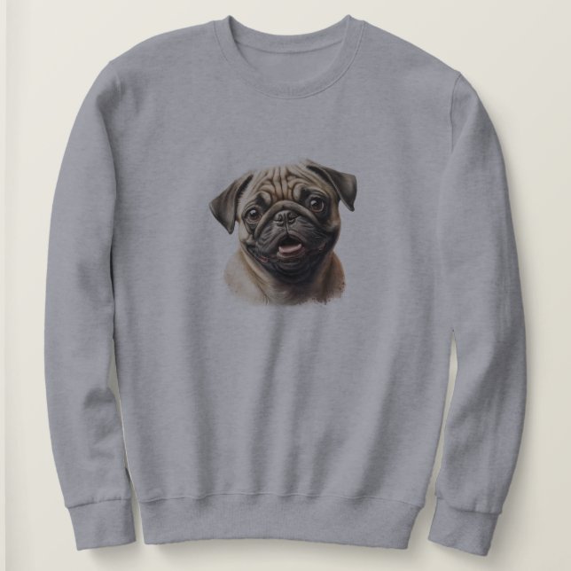 Elegant Modern Simple Custom Add Your Own photo Sweatshirt (Design Front)