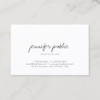 Elegant Modern Simple Handwritten Script Template