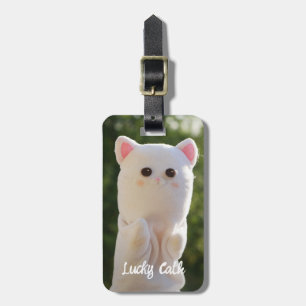Elegant Modern Simple Personalised Photo Luggage Tag