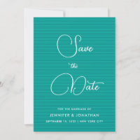 Elegant Modern Simple Teal Template Typography