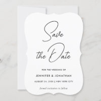 Elegant Modern Simple Template Black And White