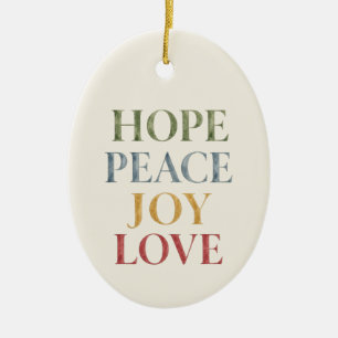 Elegant Modern Simple Watercolor Ceramic Tree Decoration