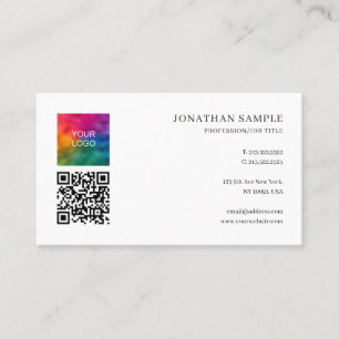 Elegant Modern Sleek Template Cute Signature Matte Business Card