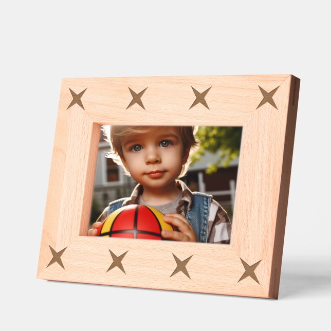 Elegant Modern Starry Etched Frames (Picture frame with stars)