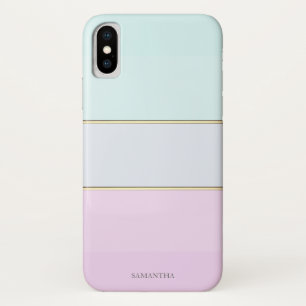 Elegant Modern Striped,Ombre Case-Mate iPhone Case