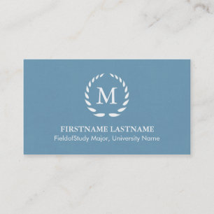 Elegant & Modern Student Business Cards