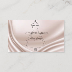 Elegant Modern Stylish Dress Business Card