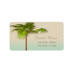 Elegant Modern Stylish,Palm Label