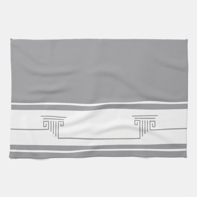 Elegant Modern  Tea Towel (Horizontal)