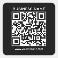Elegant Modern Template Custom Business QR Code