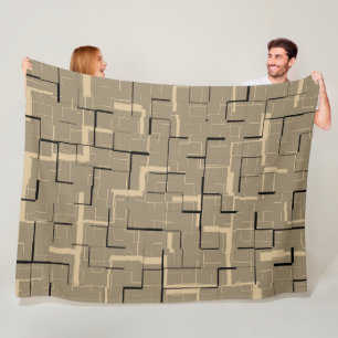 Elegant Modern Trendy Fleece Blanket