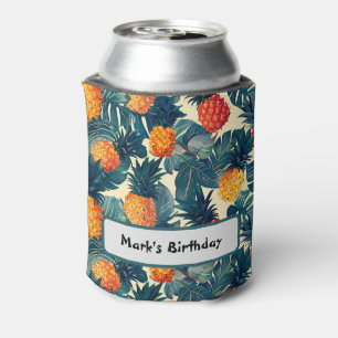 Elegant Modern Unique Chic Birthday Party Can Cooler