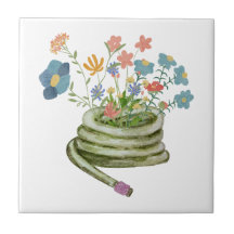 Elegant modern unique watercolor keepsake floral