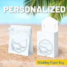 Elegant Modern Wedding Thank you Gift Bags