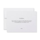Elegant Modern White Maid of Honor Proposal Card