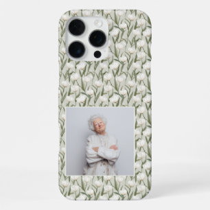 Elegant Moms Day Gifts Tulip Floral Custom  iPhone 16 Pro Max Case