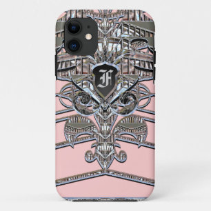 Elegant Monogram Art Deco Case-Mate iPhone Case