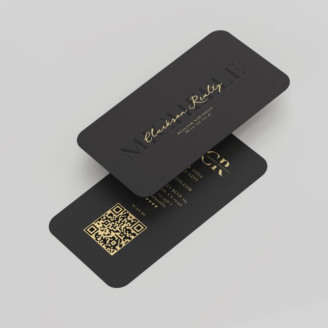 Elegant Monogram Black Gold Professional Modern Business Card (Elegant Monogram Black Gold Professional Modern Business Card
)