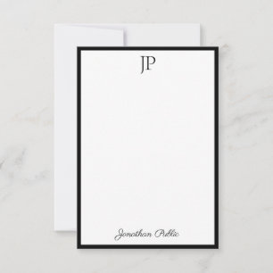 Elegant Monogram Calligraphy Script Template
