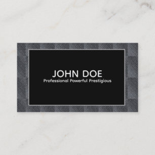 Elegant Monogram Frame Business Card